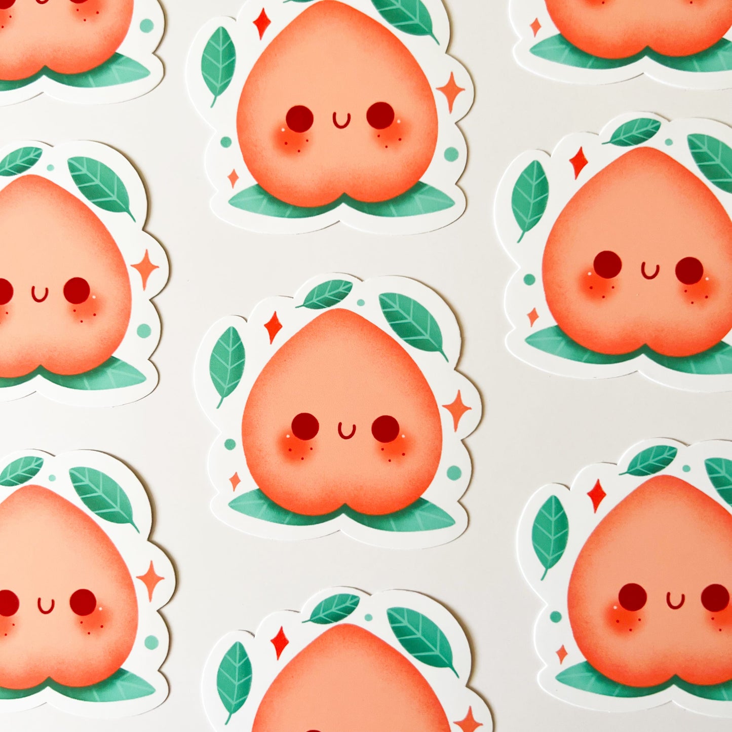 Cute peach