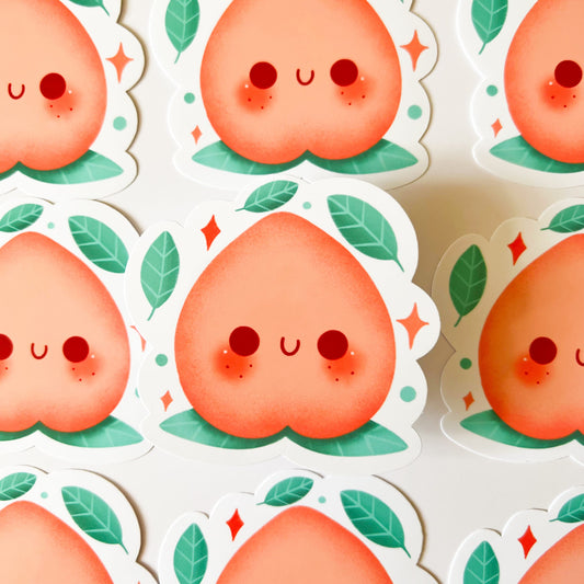 Cute peach
