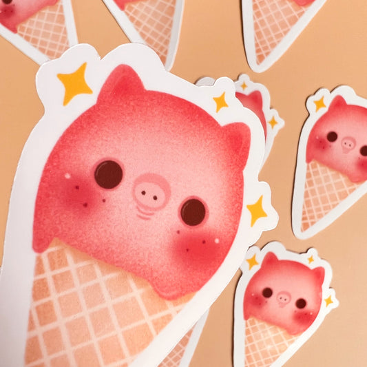 Ice cream piggy