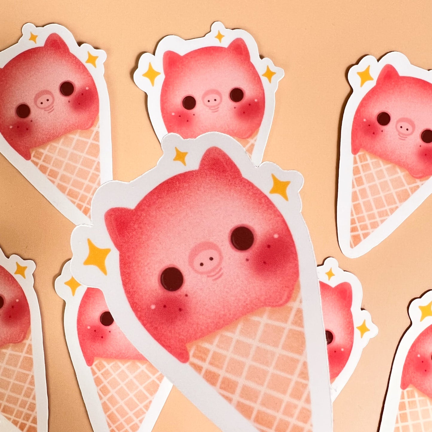 Ice cream piggy