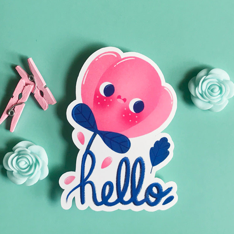 Cute pink flower