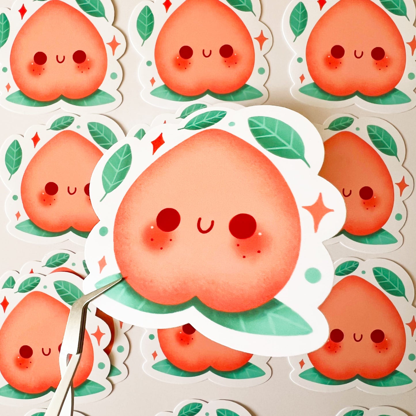 Cute peach